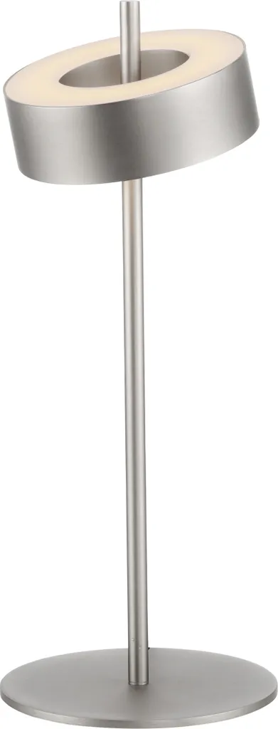 Lampe de table Q-ROTATE pivotante 16x16 cm éclairage LED gris modulable
