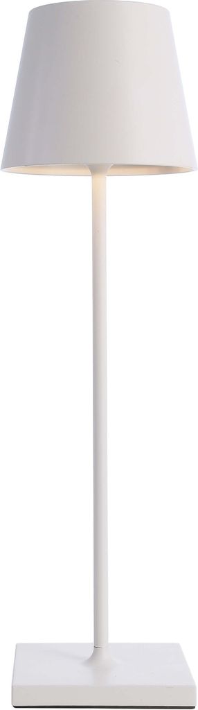 Deko-Light, Akkuleuchte, Sheratan I, 2,2 W, Touch DIM, 3000 K, Weiß, 154 lm, Spannungskonstant, Eingangsspannung: 5 V/DC, Aluminiumdruckguss, IP 54