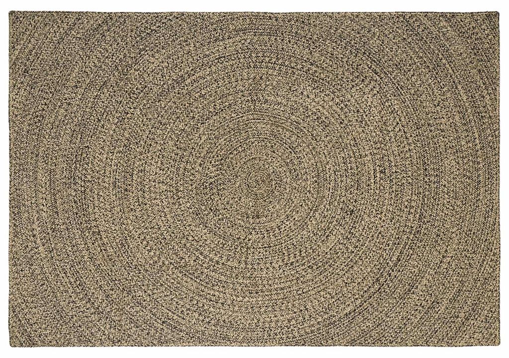 Möbel Bereichsteppiche Natürlich und Schwarz 160 x 230 cm JuteDesignerteppiche - Designerteppiche c6548