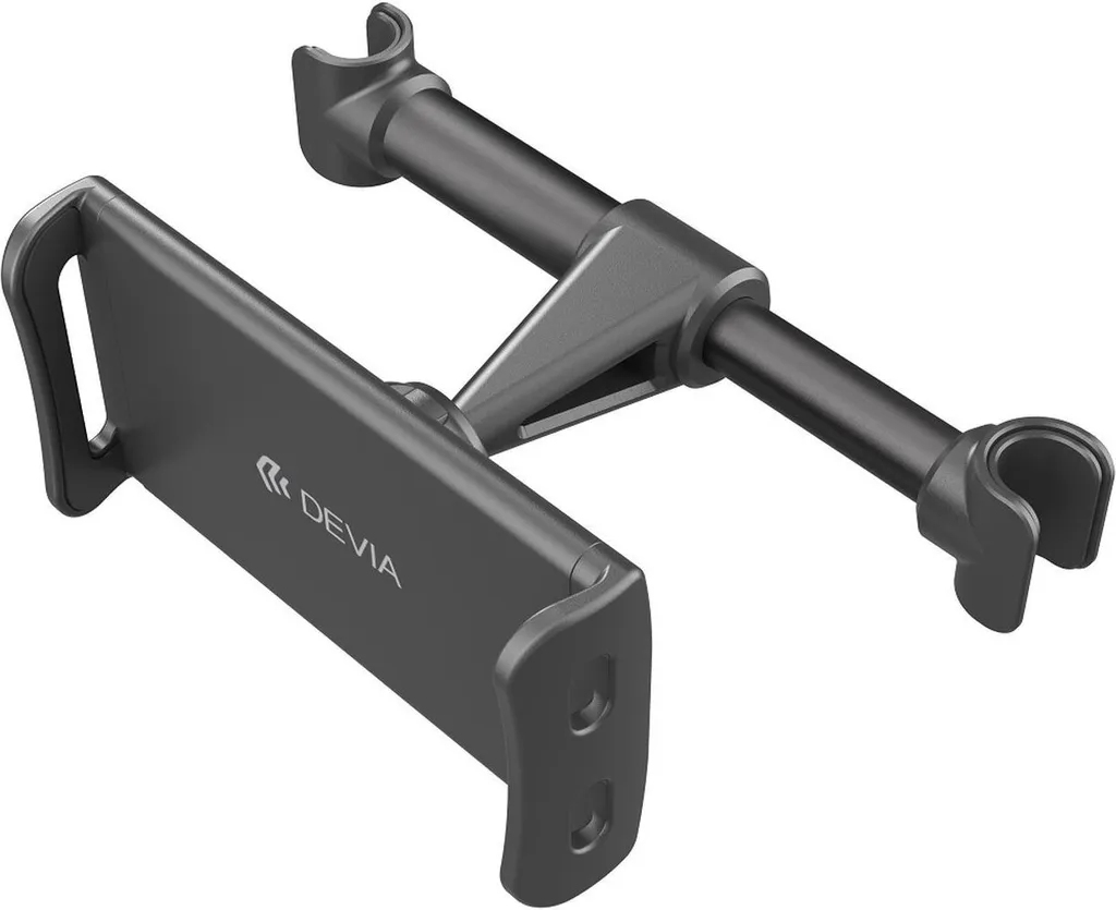 Supporto Tablet Auto Poggiatesta Devia Magic Clip Nero | Viaggi in Relax