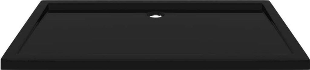 "SALE 2026"Duschwannen - Schwarz Duschtasse ABS Rechteckig Schwarz 70x120cm Stabli Möbel8182384