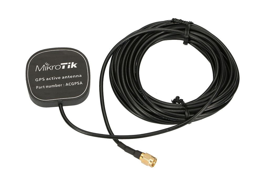MikroTik ACGPSA GPS-Antenne 1575,4MHz, 1x SMA, IP67, zur Verwendung mit dem LtAP mini LTE-Kit