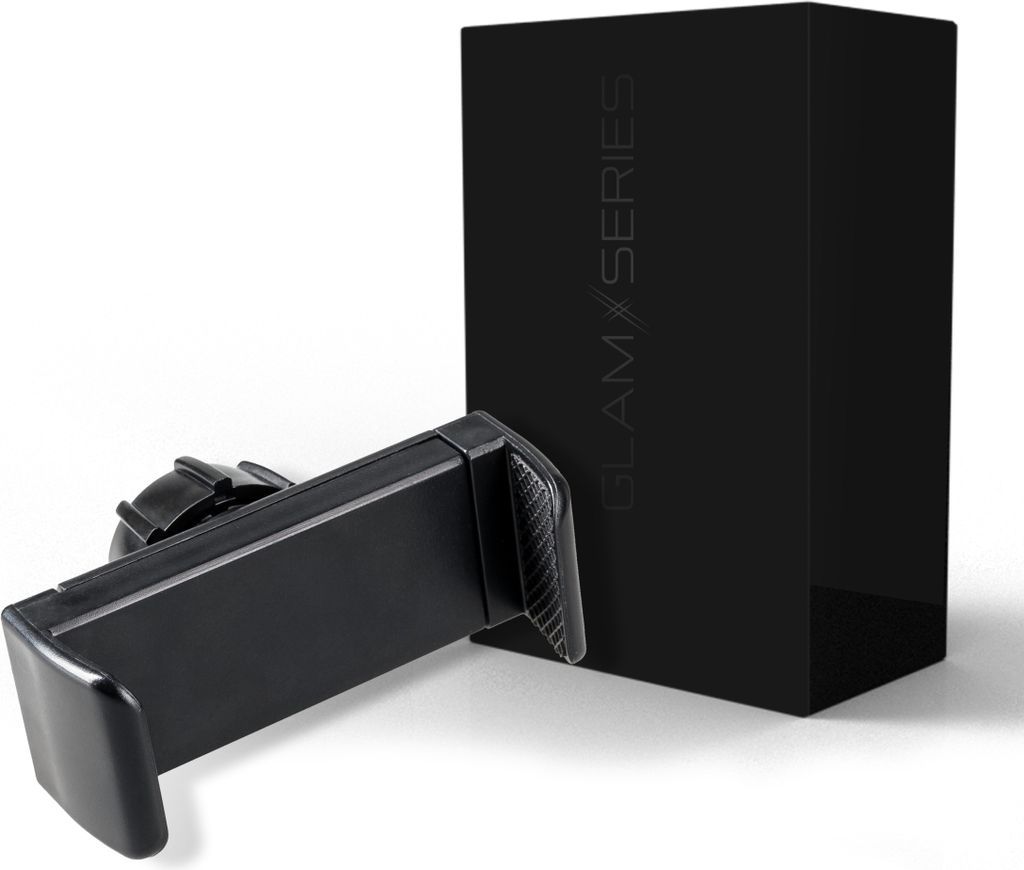 GlamSeries GlamLuminater Smartphone Clip mit Federzug und Kugelkopf, Tablet Handy Halterung rutschsichere Fixierung für LED Leuchte, ideal für Vi...