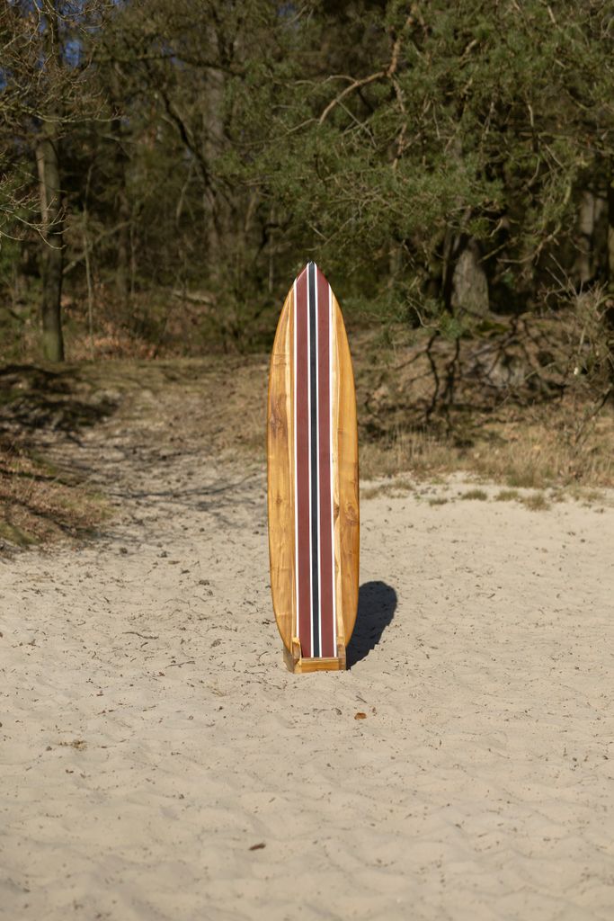 Tidez Surfbrett Dekoration - Surfbrett aus Holz - Surfbrett Produktbild 4