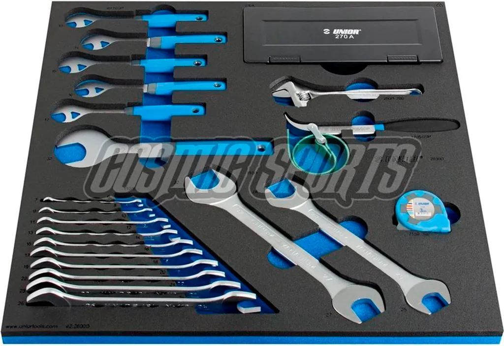 Dites Adieu au Désordre avec le Kit Outils Unior SOS 2 Bleu SET2-2600D