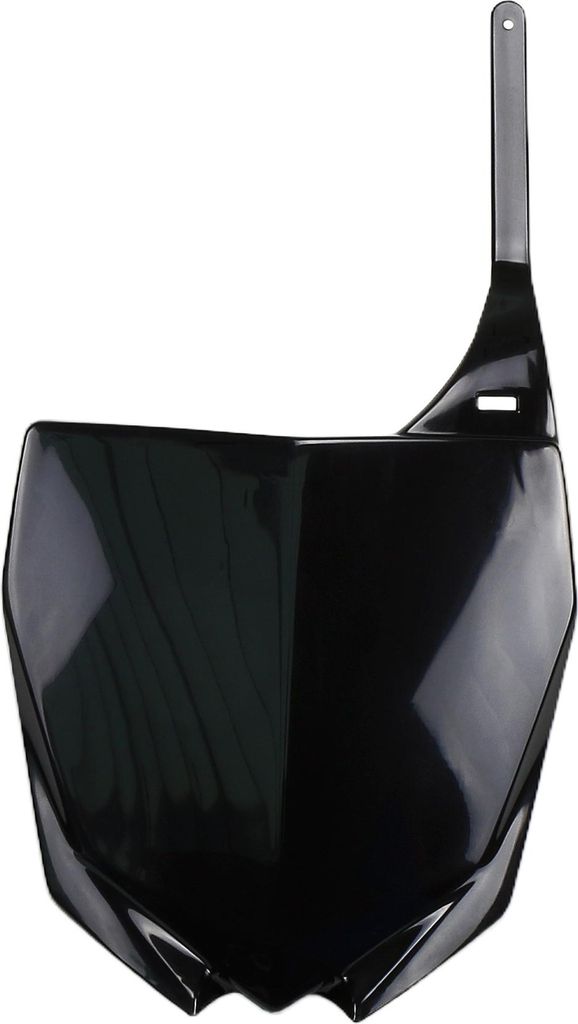 Startnummerntafel UFO PLAST Verkleidung Frontnummerntafel für Yamaha YZ WR F 125 - 450 ccm Bj. 2010 - 2021, Farbe:schwarz