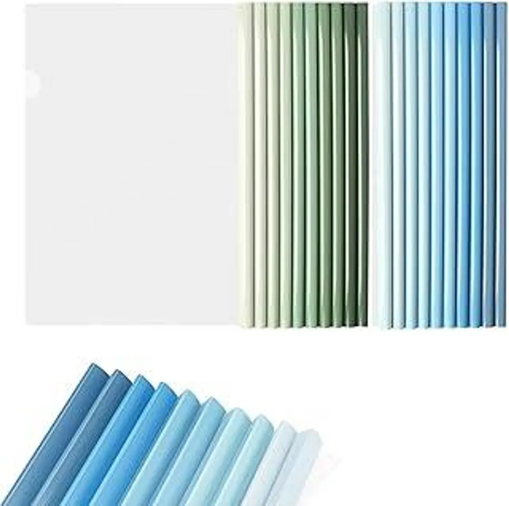 Set 20 Cartelline A4 per Curriculum e Ufficio | Dorso 10mm 100 Fogli