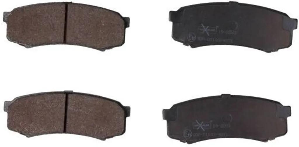 Plaquettes de frein arrière MAXGEAR 19-2093 pour 4 Runners OE 101824529