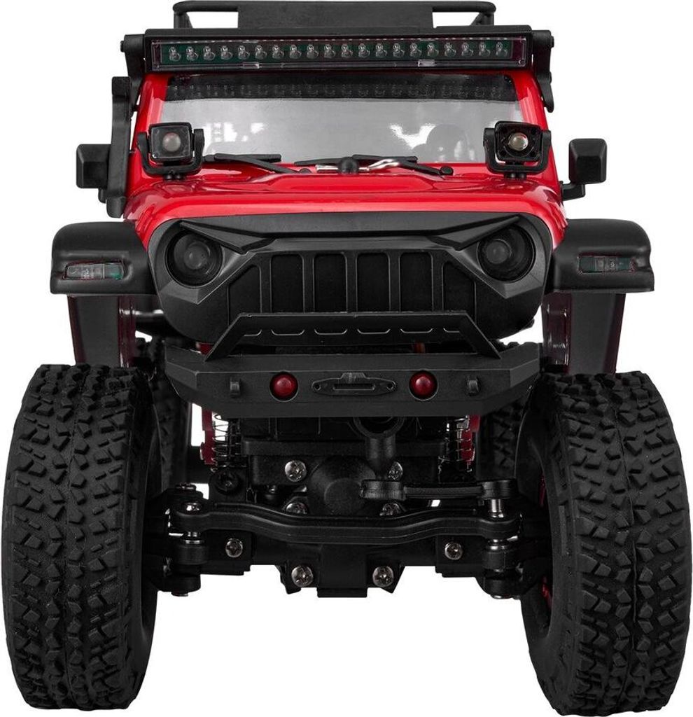 Remote Control Car 1:24 Scale Full Lighting 4WD Off-Road Truck for Kids