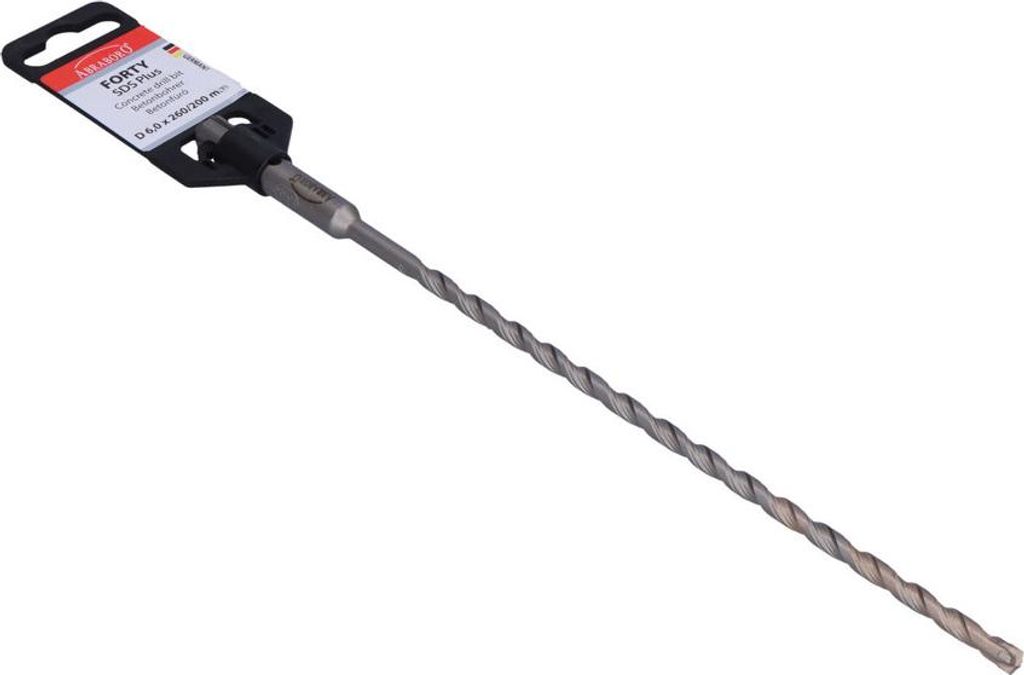 SDS-Plus 6/260/200 ABRABORO 4-Blatt-Betonbohrer