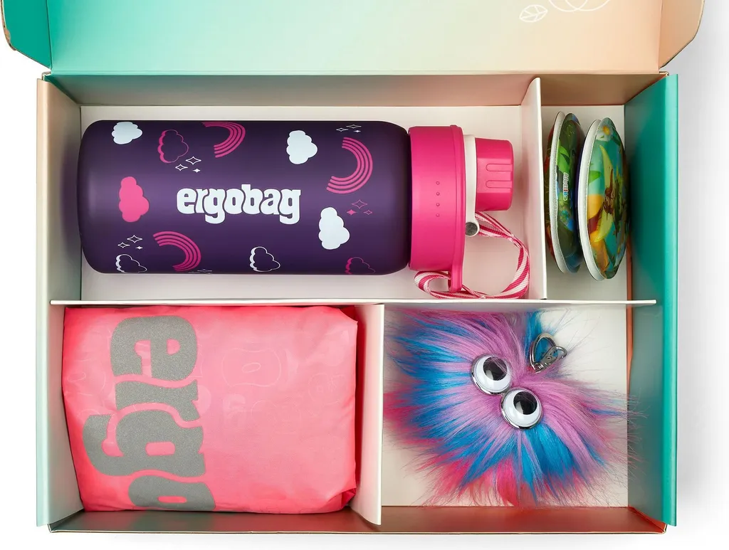 Éviter la lassitude du cartable : Klettie ergobag Feen multicolores
