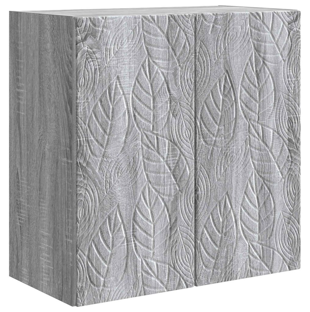 Wandschrank Grau Sonoma 59 x 31 x 60 cm Holzwerkstoff