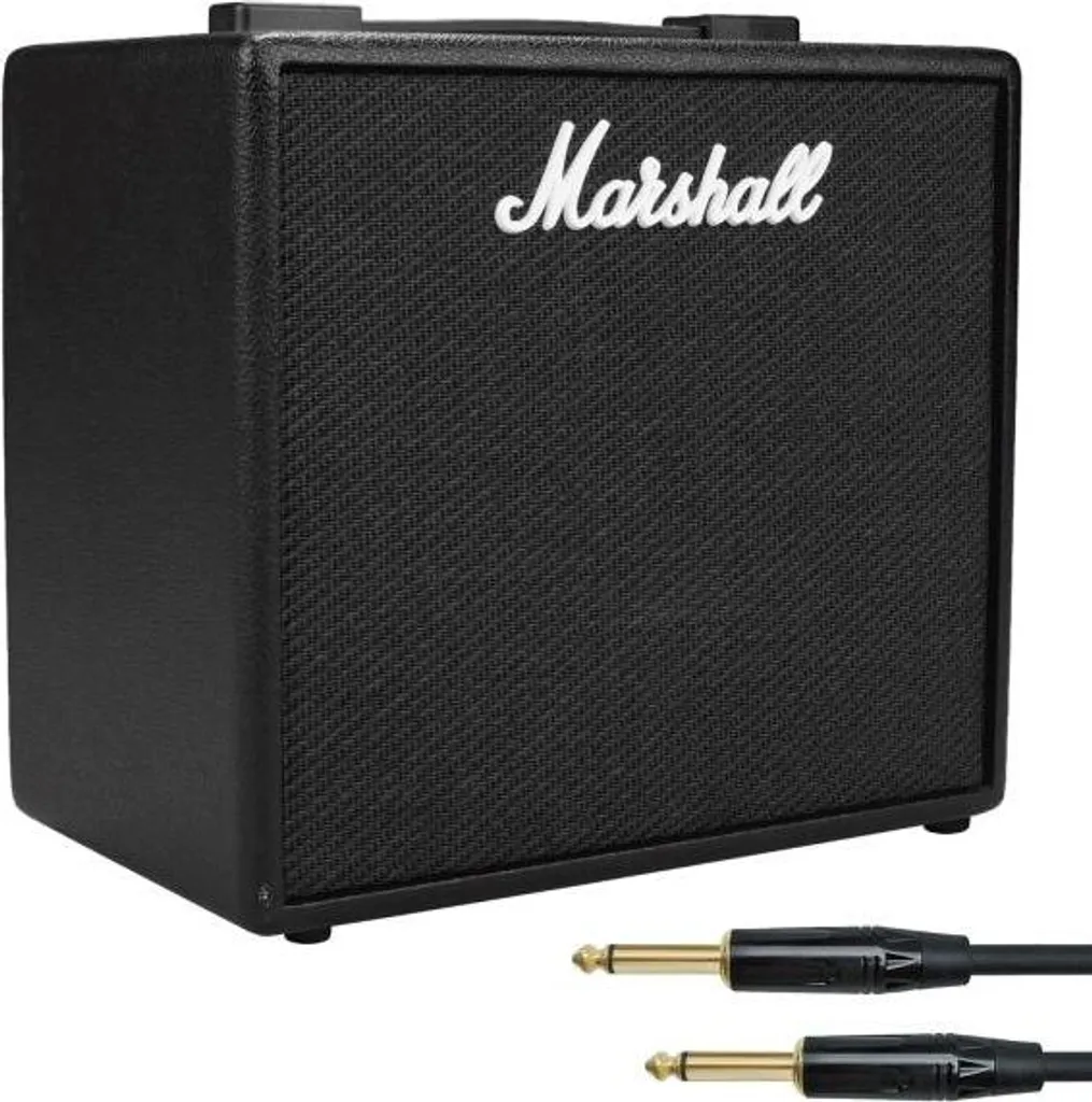 Marshall Code 25 Amplificateur Guitare Idéal pour s'entraîner à la Maison