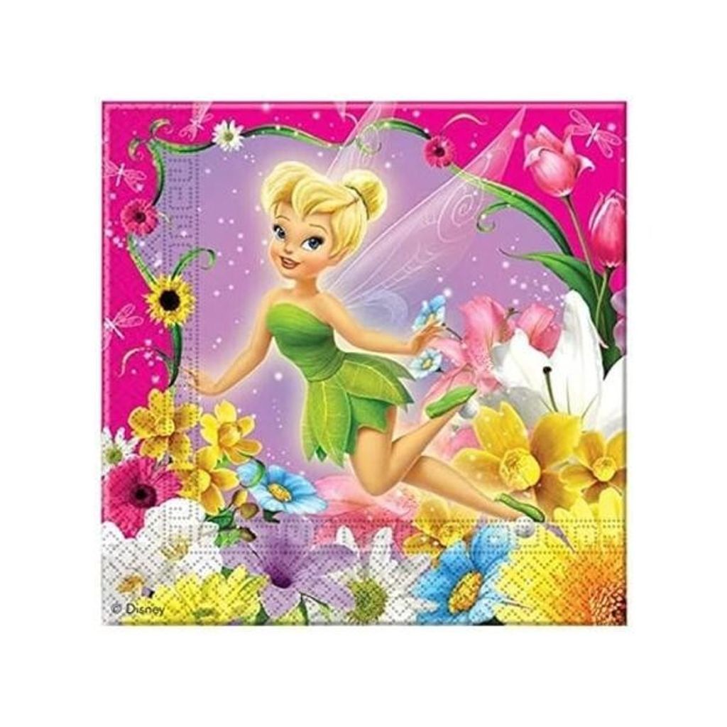 Tinkerbell Spring Time Square Tinkerbell - Papierservietten