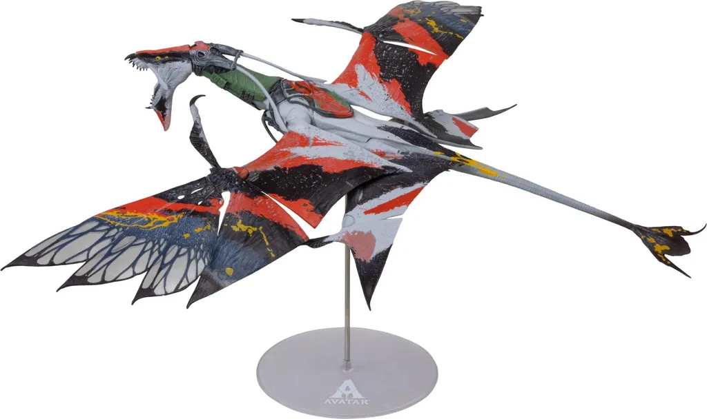 Banshee de Quaritch Avatar articulée en PVC de 35 cm avec socle de vol