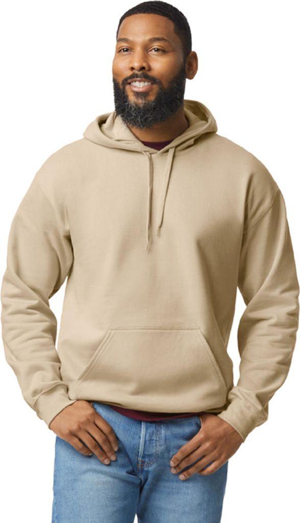 Gildan - "Softstyle" Kapuzenpullover Mittelschwer für Herren/Damen Uni BC5193 (S) (Sand)