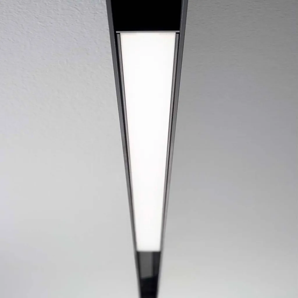 Éclairage LED linéaire Arca Wide 60cm 4000K noir pour plan de travail