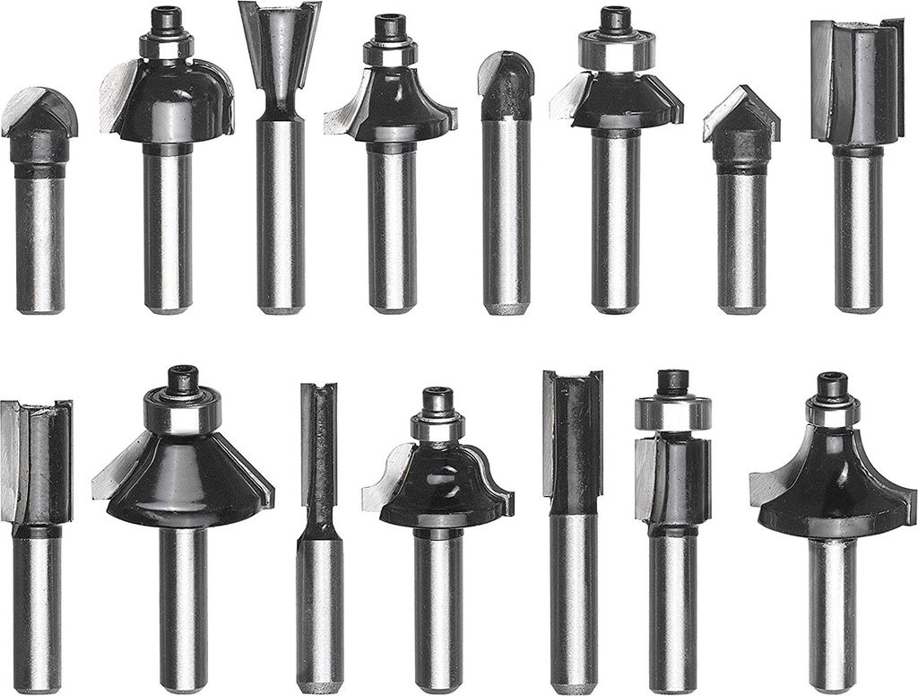 Set de coupe 15 pièces pour défonceuses Image du produit 