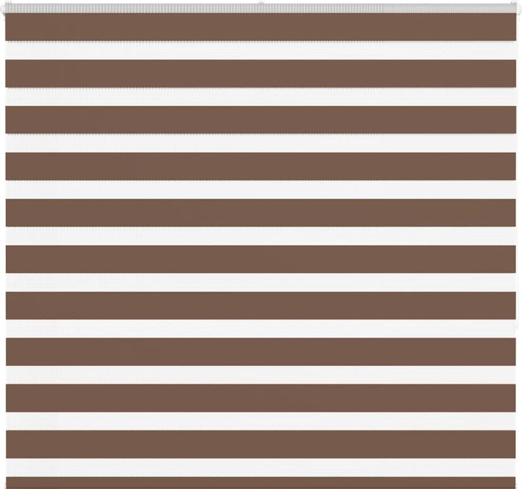 Doppelrollo Braun 160x150 cm Stoffbreite 155,9 cm Polyester