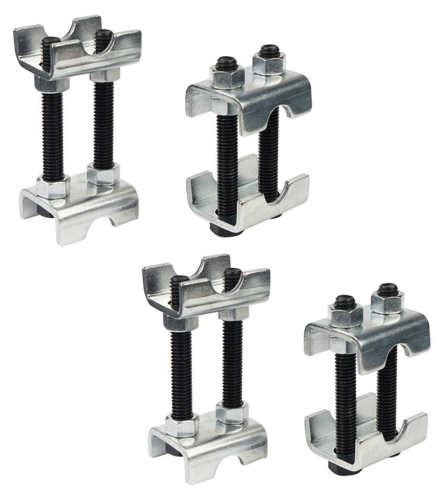 4er-Pack Schraubenfeder-Abstandshalter-Booster, Kompressor aus Aluminiumlegierung, 2,5 cm bis 5,1 cm Hebe- oder Senkhöhe für Autoreifen