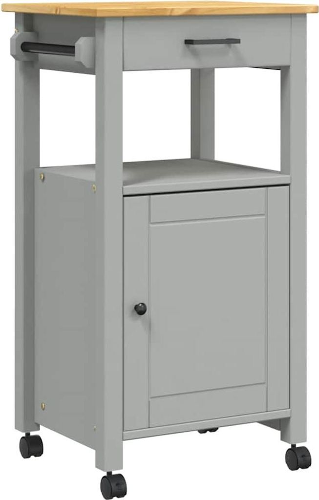 vidaXL Kuchyňský vozík MONZA 48x40x88,5 cm Masivní dřevo Obrázek produktu 