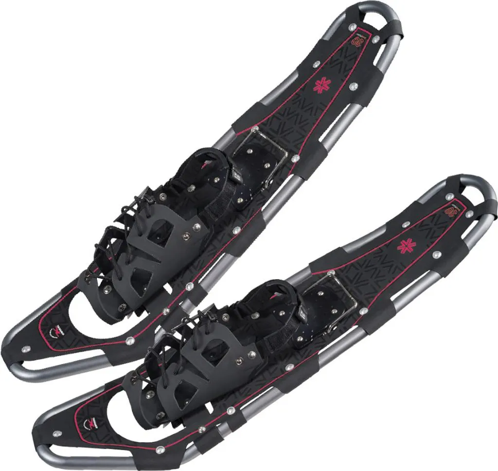 KOMPERDELL Peakmaster 30 Raquettes à neige noir avec griffes en acier