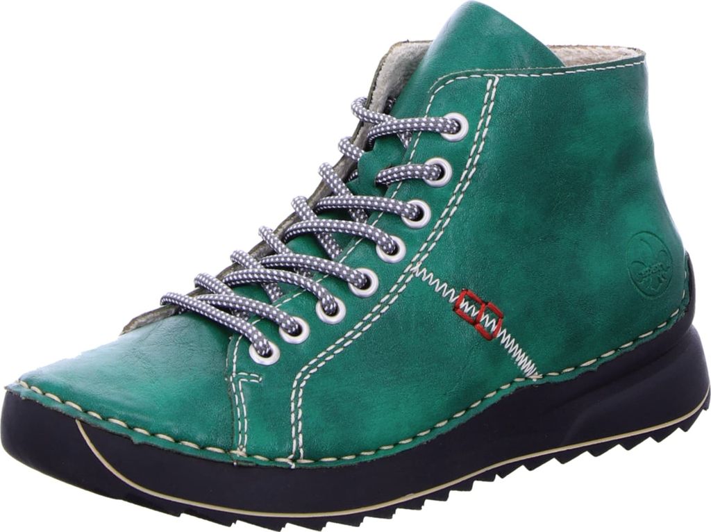 Rieker Damen Schuhe Stiefeletten Schnürung