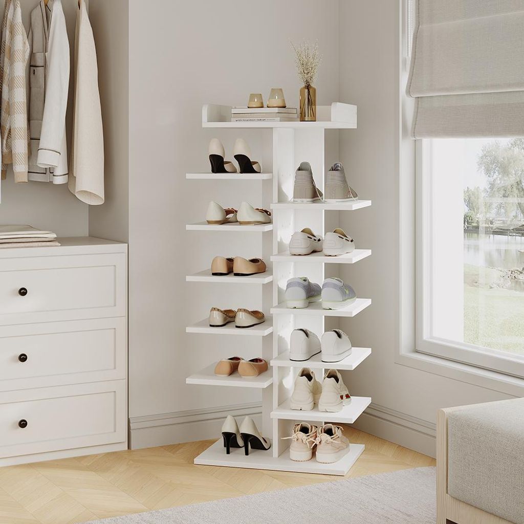 Szafka na buty Vicco Stepy Biały 45 x 114 cm z 10 Zdjęcie produktu 