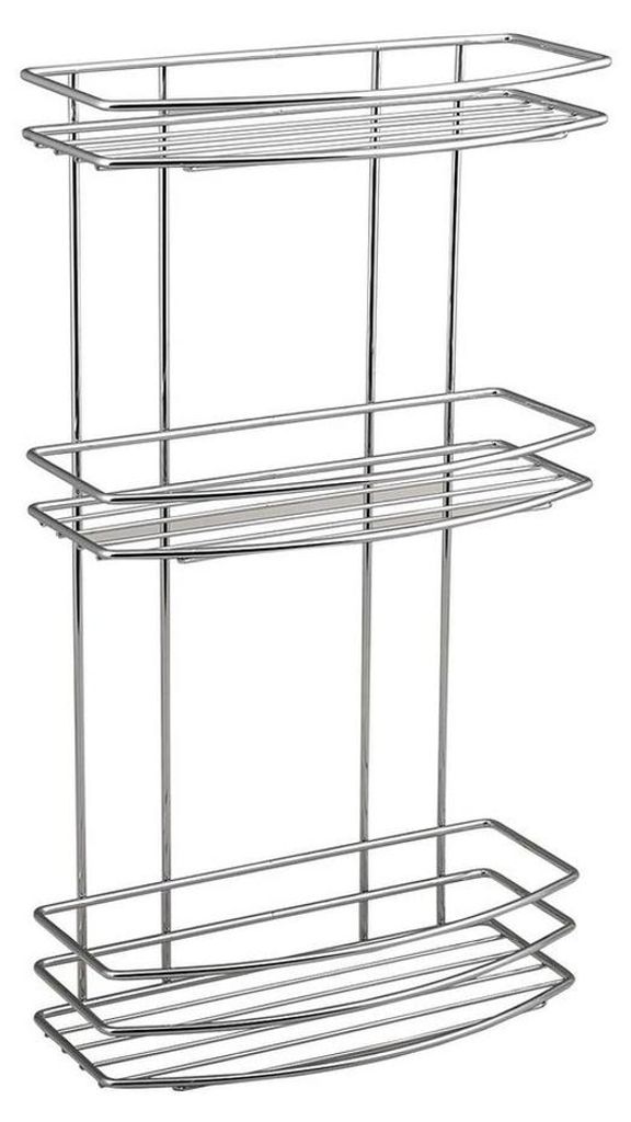 Aqualine CHROM LINE Duschablage, 3 Etagen, Chrom Produktbild 