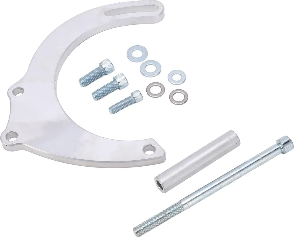 Fixation Alternateur SBC Pompe Longue en Aluminium CNC Côté Passager