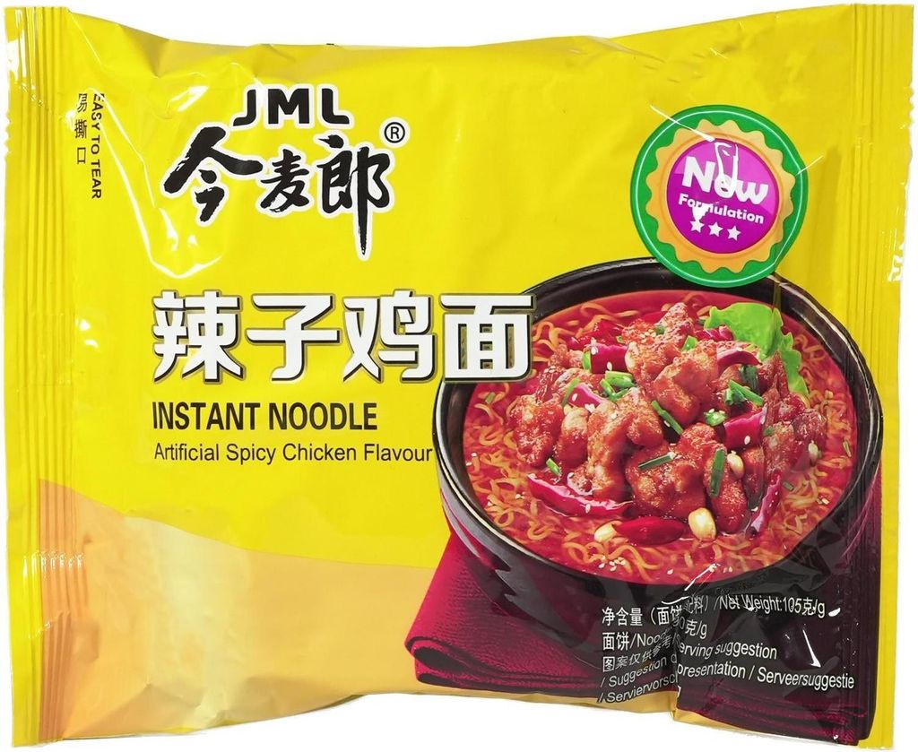 JML Instantnudeln Spicy Chicken Geschmack 105g