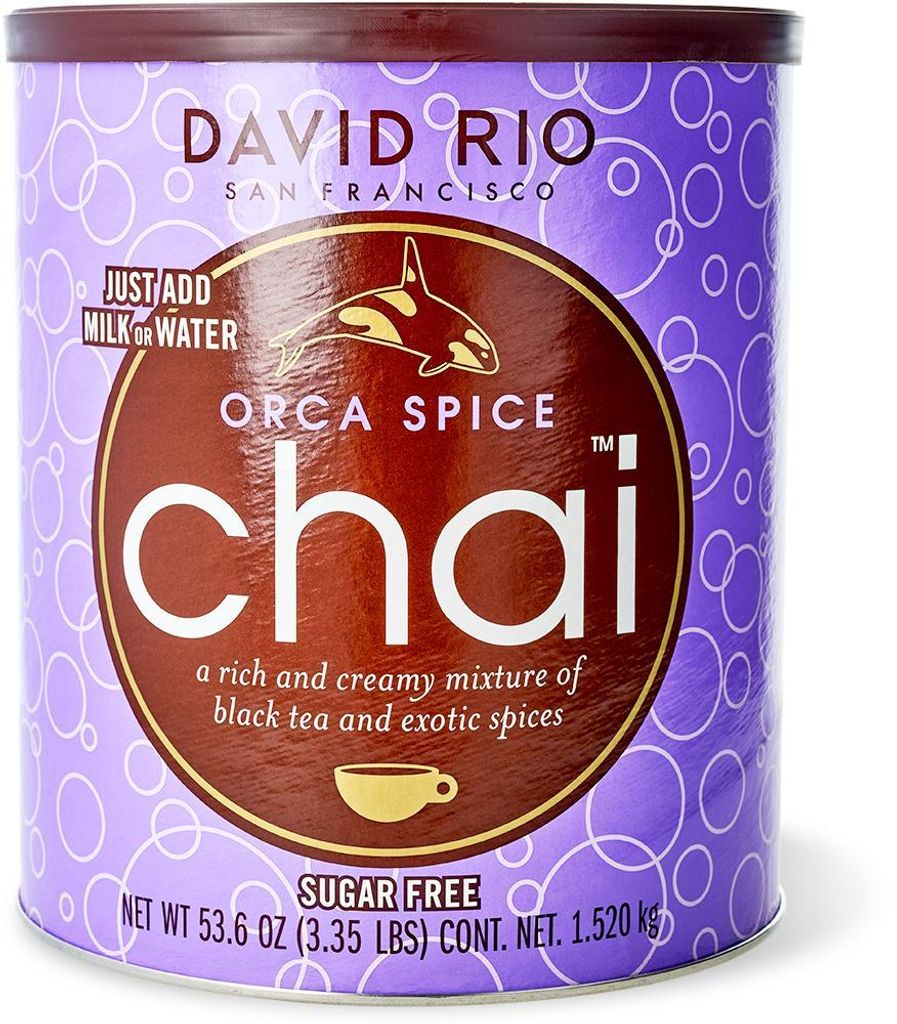 David Rio® Orca Spice Chai (1520g) - Zuckerreduziert mit Produktbild 
