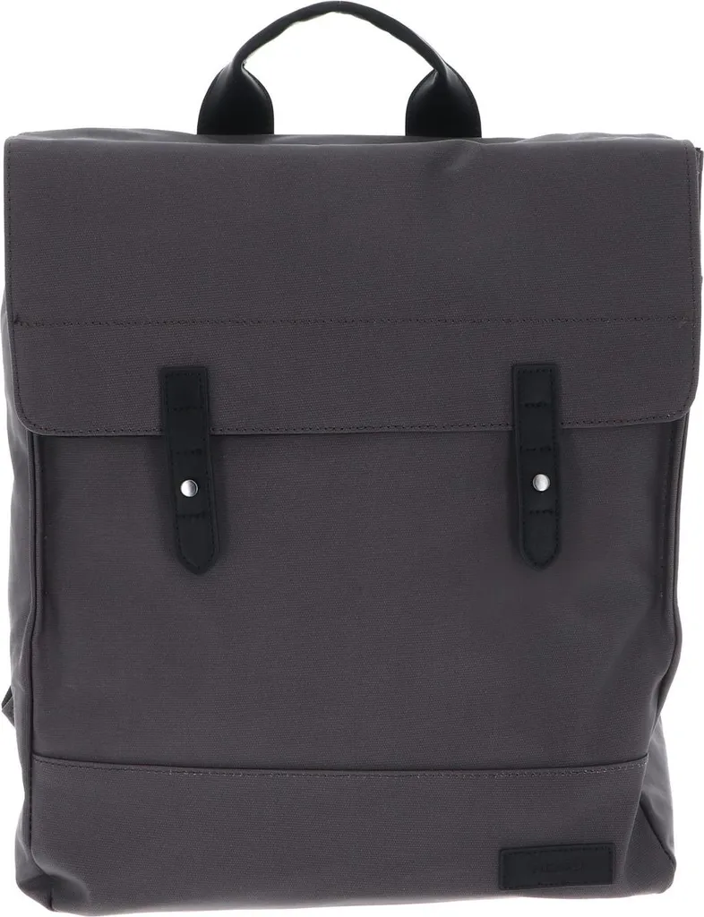 Sac à Dos Ordinateur Calahari en Cuir Robuste avec Finition Charcoal