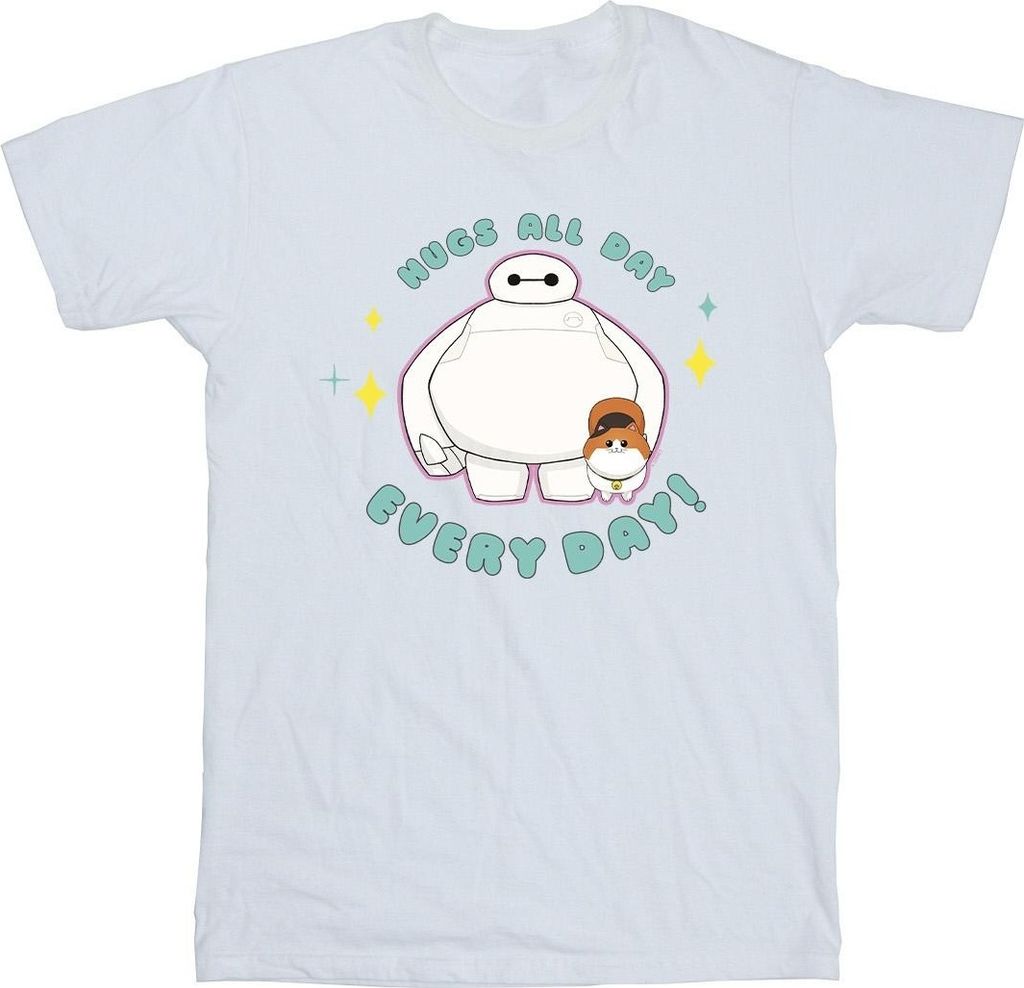 Disney - "Big Hero 6 Everyday" T-Shirt für Herren BI17218 (XXL) (Weiß)