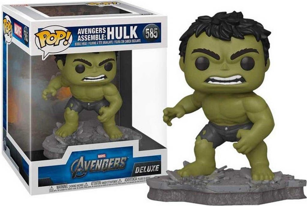 Funko Pop! Die Rächer Hulk Figur Grün  Grün One Size Produktbild 