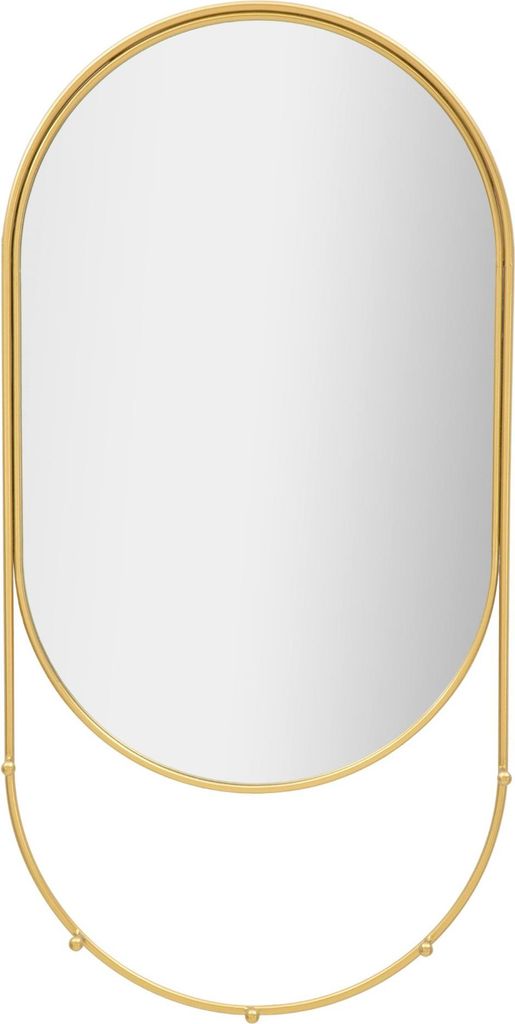 Wandspiegel mit Haken, 40 x 80 cm