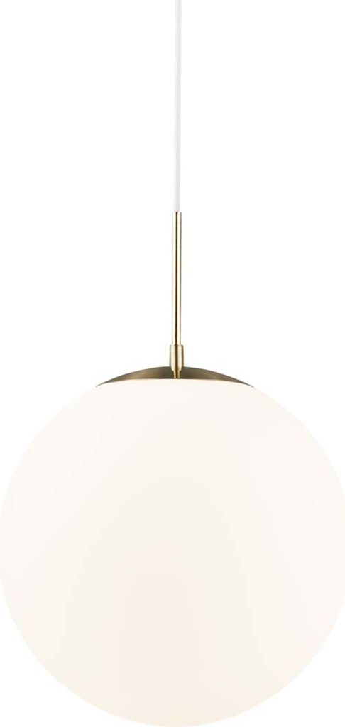 Nordlux Grant 35 Ø 35 cm messing 1-flammig kugelförmig