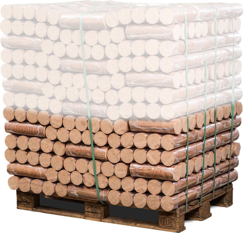 POLLMEIER Premium Buchenholzbriketts 480kg Produktbild 