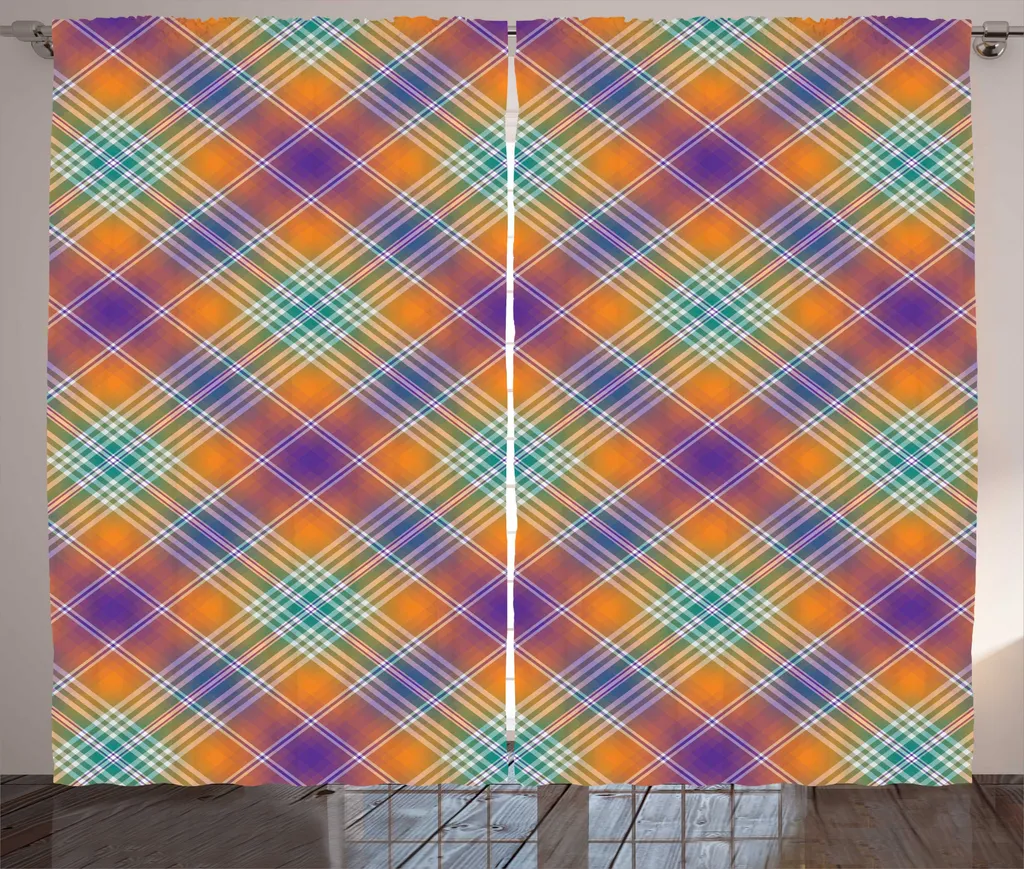 Rideau occultant léger 280x225 cm violet pour masquer le vis-à-vis