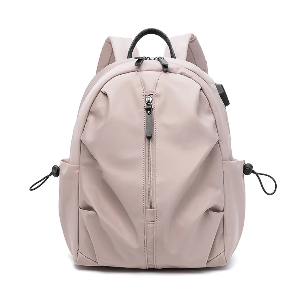 Zaino Scuola Rosa Oxford per Laptop 15.6'' - Design Elegante INF