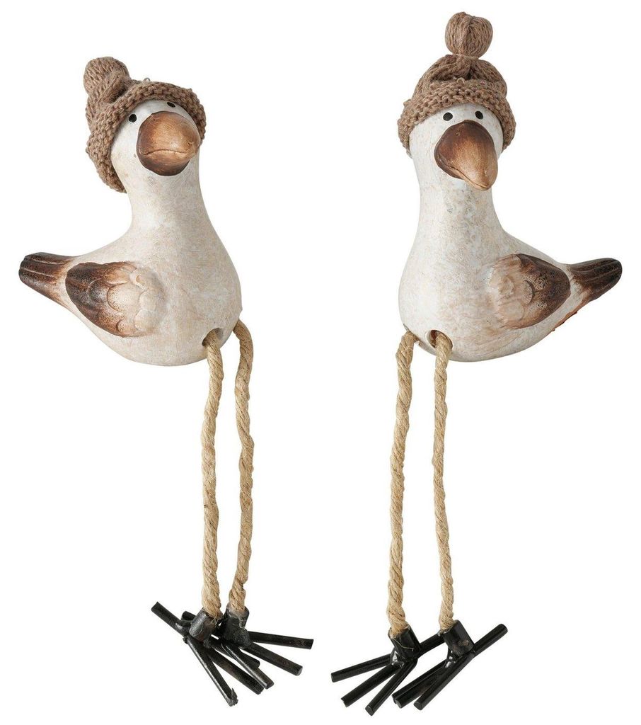Boltze Home Figur Simon Möwe 22cm baumelnde Beine