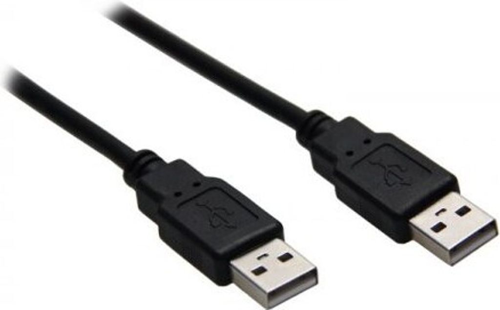 Wentronic USB 2.0 Hi-Speed Kabel 5 m, Schwarz, 5 m - USB 2.0-Stecker (Typ A) > USB 2.0-Stecker (Typ A)