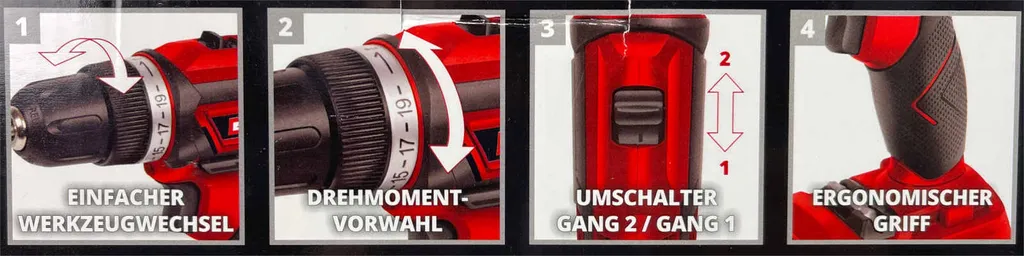 Einhell TC-AS 18 LI/2 Kit: Trapano Avvitatore 18V Recensione e Prezzo - 3