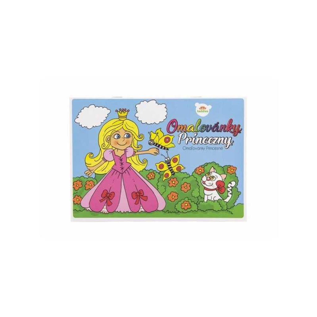 Omalovánka Princezné A5 Teddies Obrázok produktu 