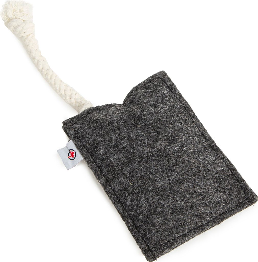 Canadian Cat Schmusekissen | FELTY | dunkelgrau | Katzenminze 5g