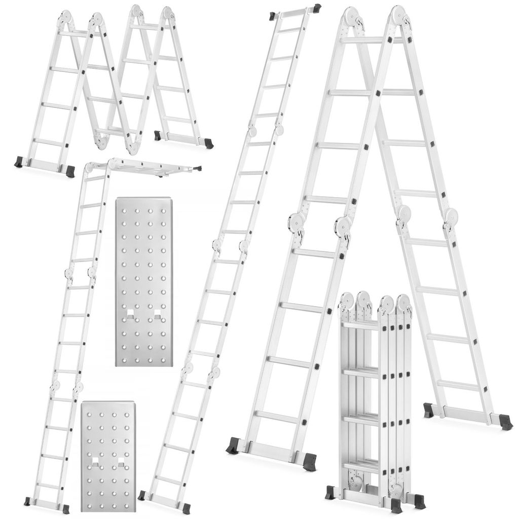 Drabina aluminiowa przegubowa wielofunkcyjna HIGHER 4x4 Zdjęcie produktu 