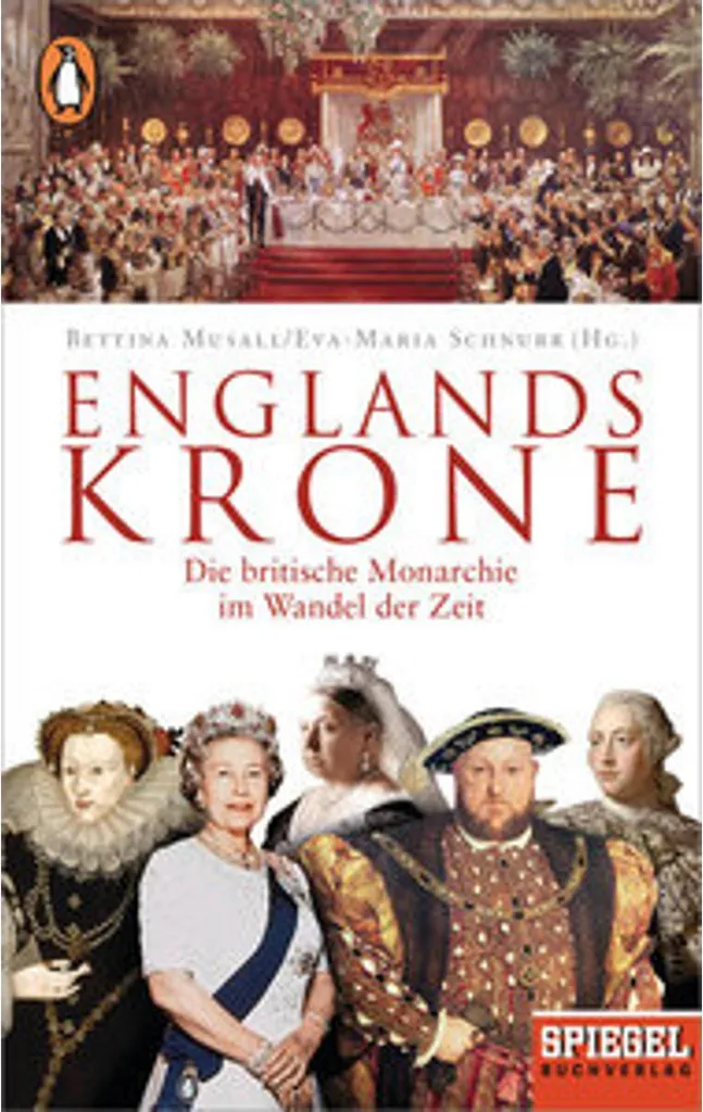 Réplique de la Couronne d'Angleterre Englands Krone en métal doré et velours