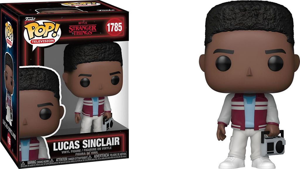 Funko POP! Stranger Things Lucas Sinclair with Boombox 9cm