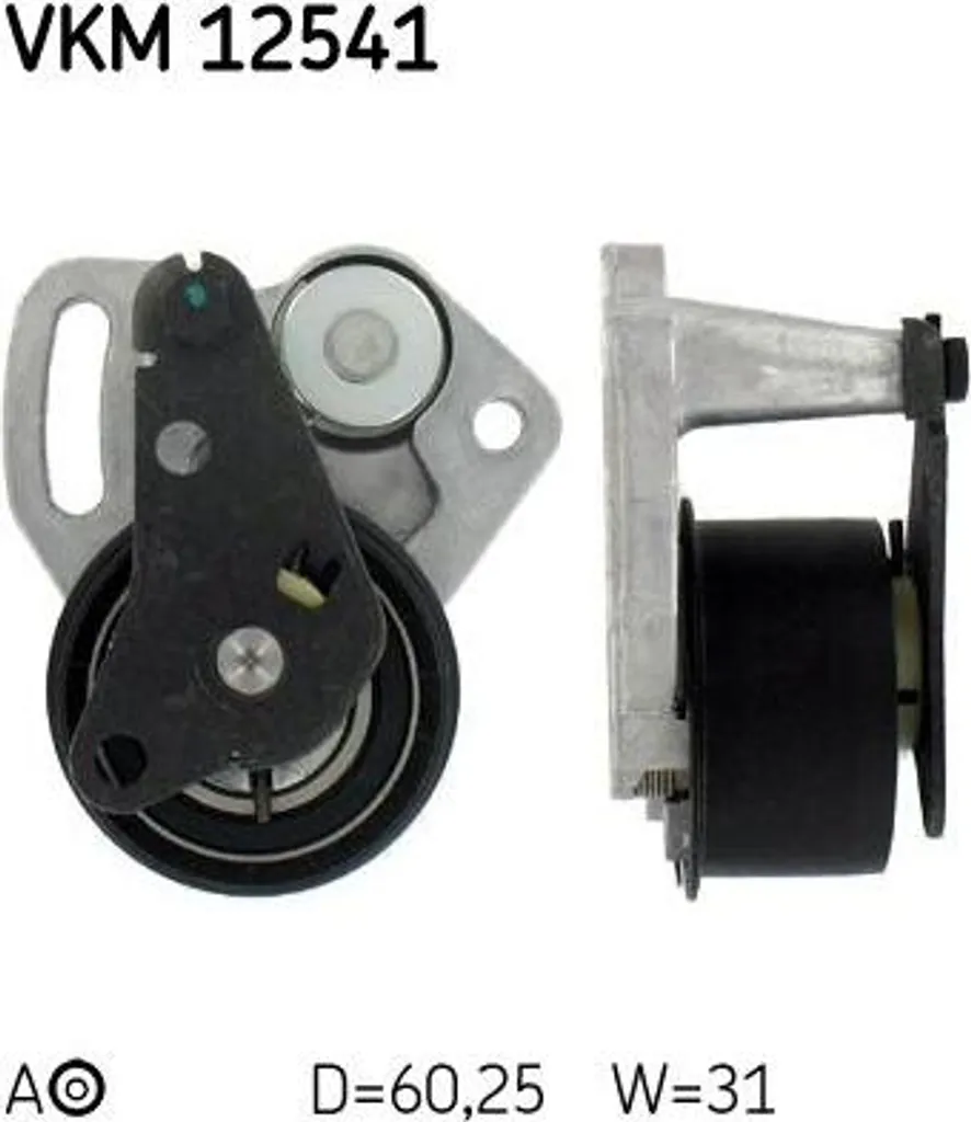Solution Bruit Courroie : Galet Tendeur SKF VKM 12541 OE 55191536