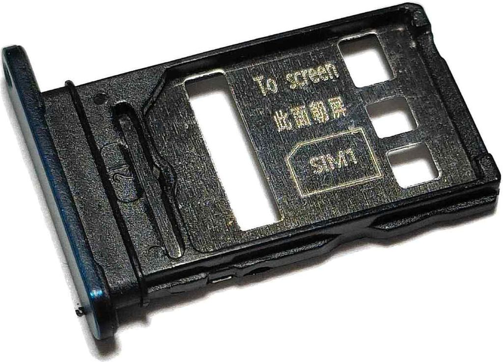 Simkartenhalter passend fuer Honor 50 (NTH-AN00), Dual-Nano-SIM Karten Fach, Originalersatz, Gruen